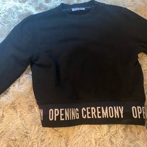 Opening Ceremony Cropped Sweatshirt size XS